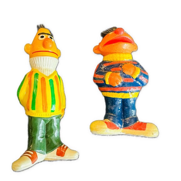 VINTAGE SESAME STREET FIGURINES ca.70s Gorham Muppets Inc Jim Henson Collectible - Picture 6 of 13